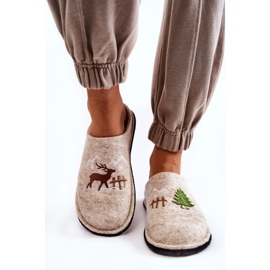 Kućne papuče Big Star KK276016 Bež 2