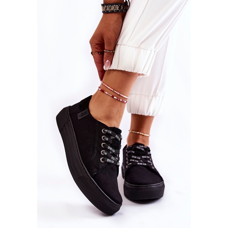 Ženske tenisice Memory Foam System Big Star KK276001 crne crna 1