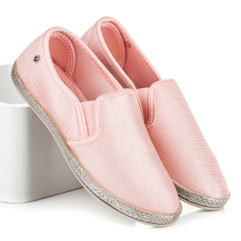 Balada Slip On Espadrilles ružičasta 1