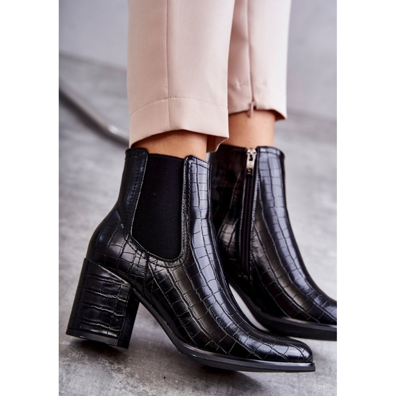 PL4 Čizme od zmijske kože La.Fi 260038B-XC Crne 260038B-XC crno 5