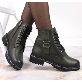 Zelene čizme za žene izolirane čizme T.Sokolski zelena 1