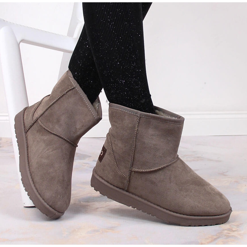 News Ženske Eskimo čizme s izoliranim antilopom NOVOSTI smeđa 1