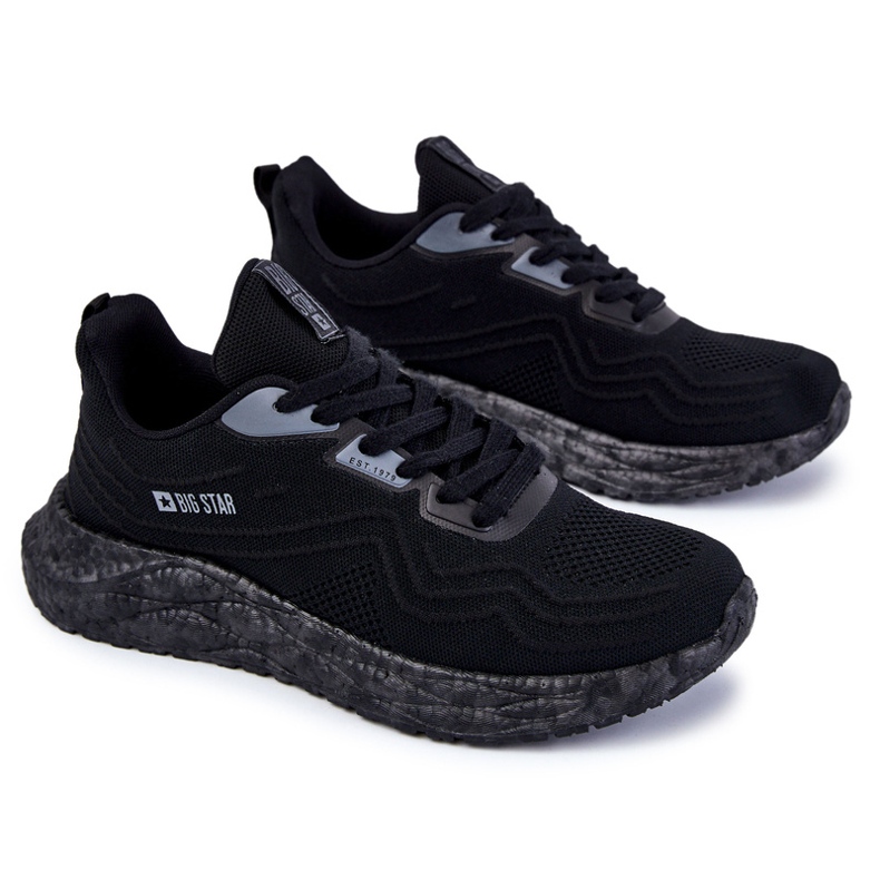 Lagane muške sportske cipele Big Star KK174018 crne crno 2