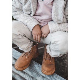 Dječje tople čizme Camel Cheddy smeđa 1