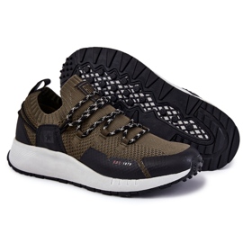 Muške sportske cipele Big Star KK174014 Kaki zelena 1