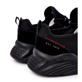 Muške sportske cipele Memory Foam Big Star KK174255 Black crna 1