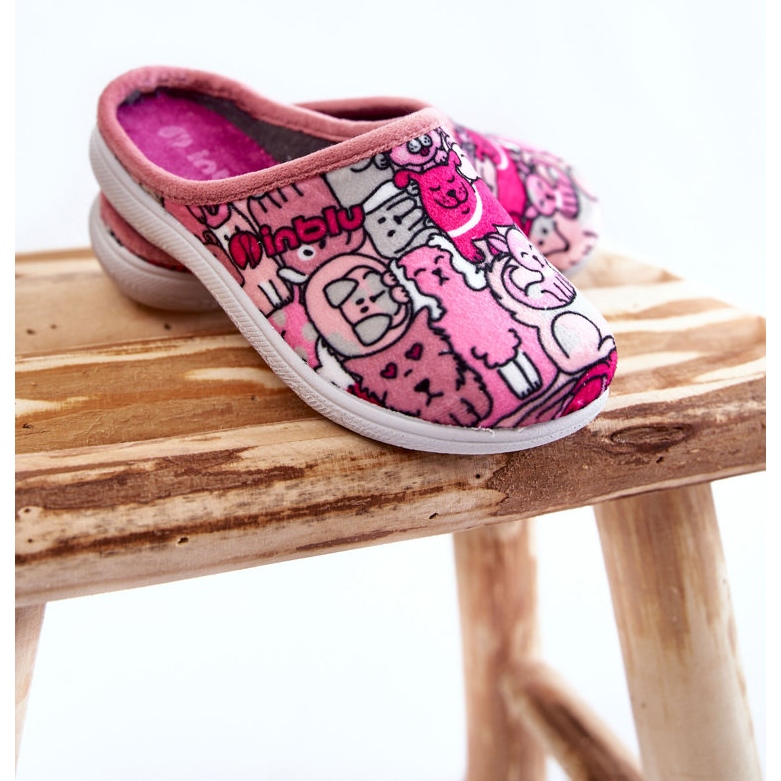Dječje papuče Inblu B9000046 Pink ružičasta 2