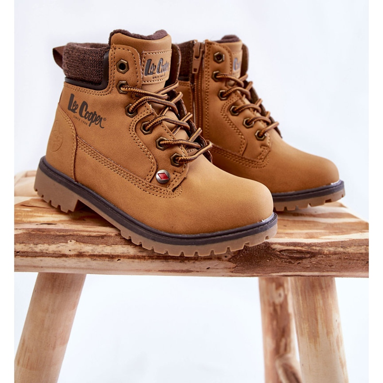 Dječje trappers Lee Cooper LCJ-22-01-1490 Camel smeđa 1