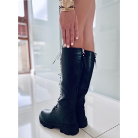 BM Hanson crne ženske jahaće čizme crna 1