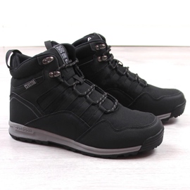 Crne muške izolirane visoke čizme Big Star KK174371 crna 1