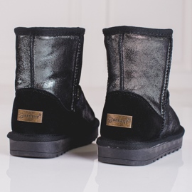 Srebrne čizme za snijeg za djevojčice siva 2