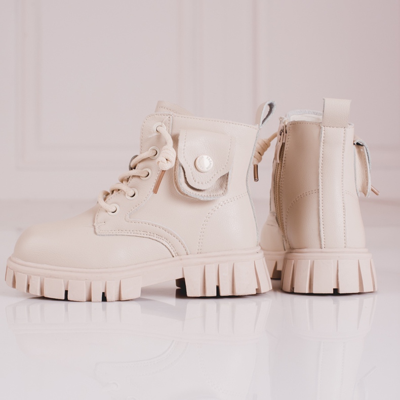 Bež čizme za djevojčice sa Shelovet džepom 1