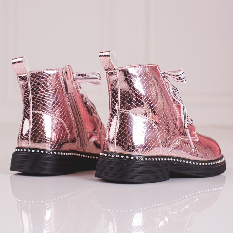 Elegantne čizme za djevojčice Shelovet pink ružičasta 1