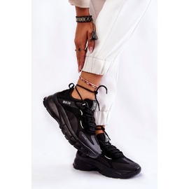 Ženske sportske cipele Big Star KK274056 Black crno 2