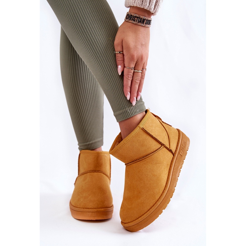 Ženske izolirane čizme za snijeg Big Star KK274289 Orange narančasta 1