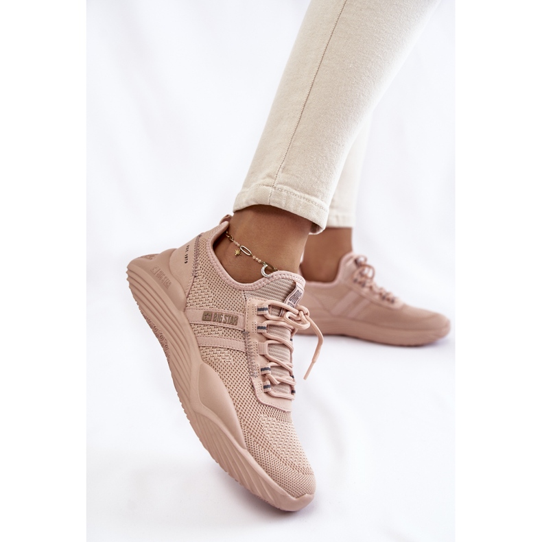 Ženske tenisice Memory Foam System Big Star KK274348 Pink ružičasta 2