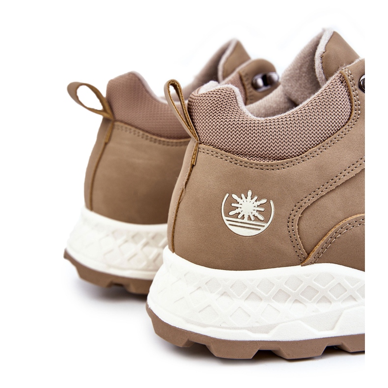 BM Muške tople cipele za planinarenje Trappers Beige Otto bež 1