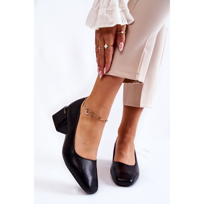 Kožne cipele La.Fi 230034B-QN crne crna 1