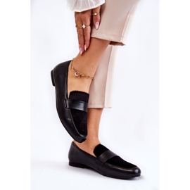 Ženske kožne natikače La.Fi 210018B-PUF crne crna 2