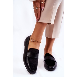 Ženske kožne natikače La.Fi 210018B-PUF crne crna 1