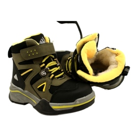 Dječje čizme izolirane čizme Khaki News 22dz23-5259 zelena 4