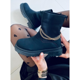 PA1 Čizme s fleksibilnim Jesse Black gornjištem crno 2