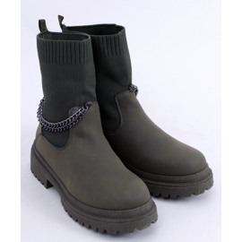 PA1 Čizme s fleksibilnim Jesse Blackish Green gornjištem zelena 2