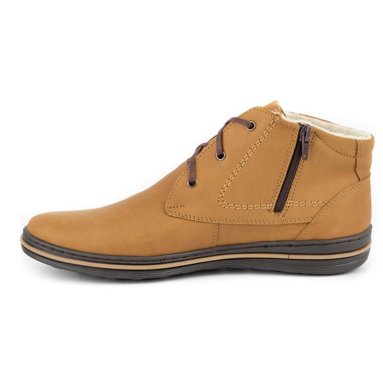 Polbut 339 crvenih muških cipela smeđa narančasta 1