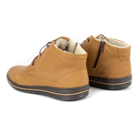 Polbut 339 crvenih muških cipela smeđa naranča 4