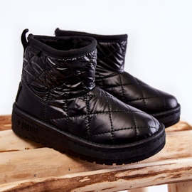 Dječje crne tople čizme za snijeg Big Star KK374242 crna 1