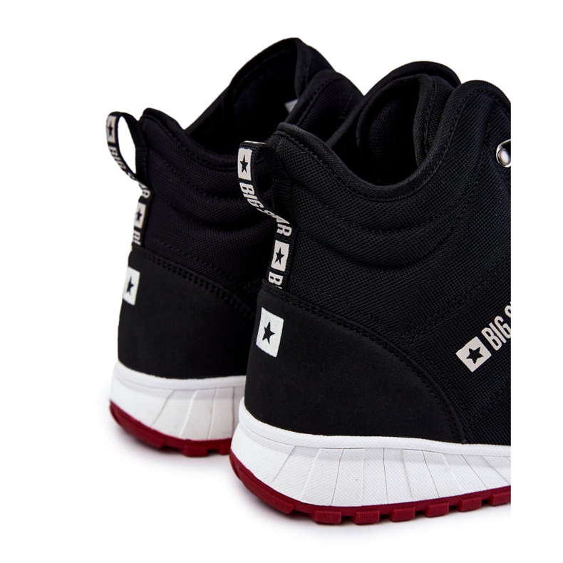 Muške cipele za planinarenje Memory Foam Big Star KK174112 crne crno 2