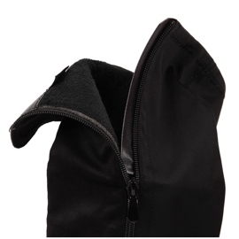 Crne Filippo crne čizme od brušene kože crna 2