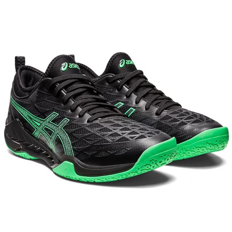 Tenisice za rukomet Asics Blast Ff 3 M 1071A076-001 višebojan crna 1