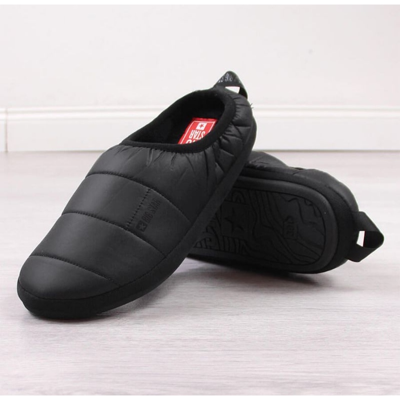 Big Star KK274604 INT1774 papuče crna 2