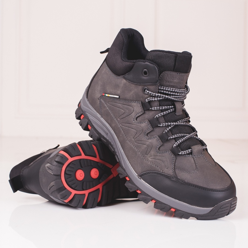 Visoke muške gležnjače sa štitnikom siva 1