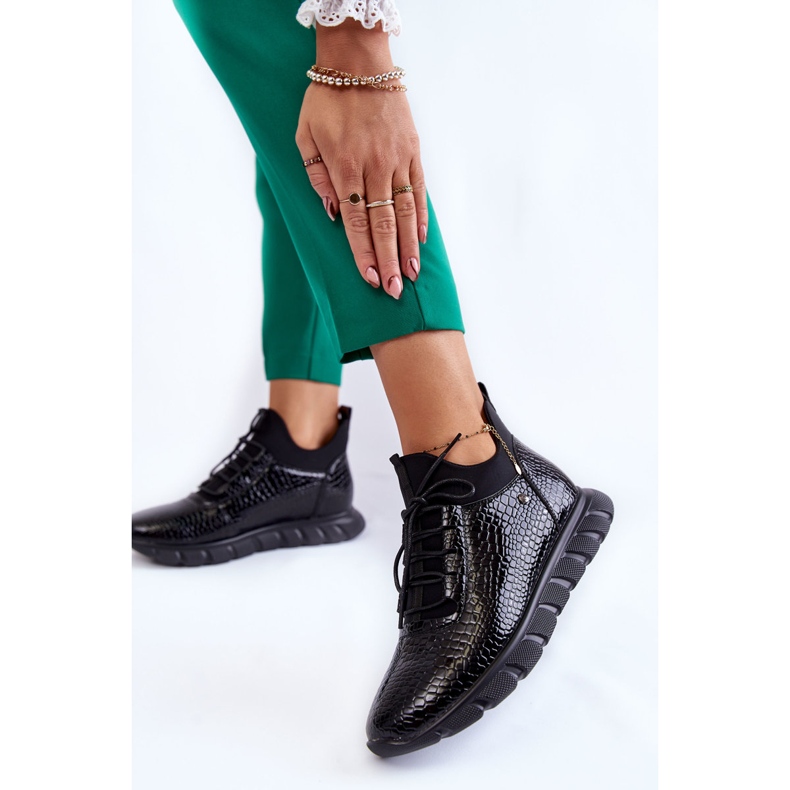 Vinceza Ženske lagane natikače crne Soroco crno 2