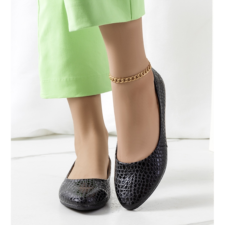 Inna Aquarine crne balerinke crna 1