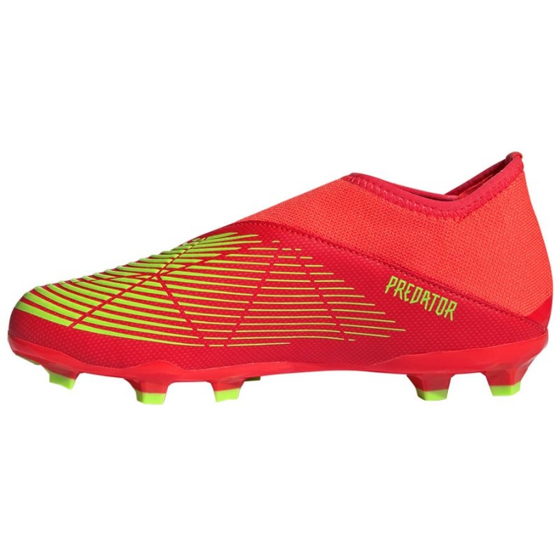 Adidas Predator Edge.3 Ll Fg Jr GW0985 kopačke crvena naranče i crvene 1