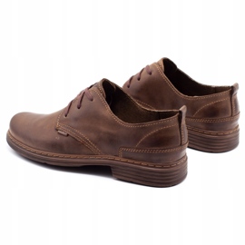 Polbut Muške kožne cipele 191K smeđe boje smeđa 2