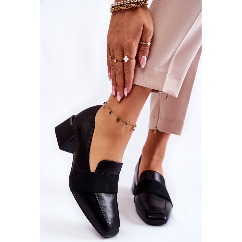 Moderne kožne cipele La.Fi 230033B-PU crne crna 1