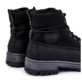 Muške čizme Big Star od memorijske pjene KK174206 crne crna 1