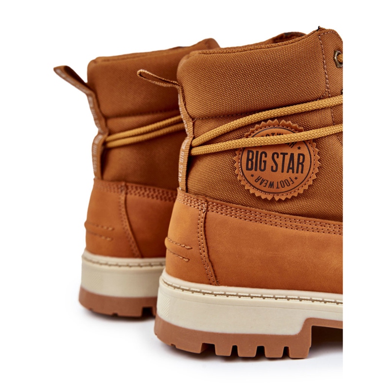Muške trappers Memory Foam Big Star KK174203 Camel smeđa 1