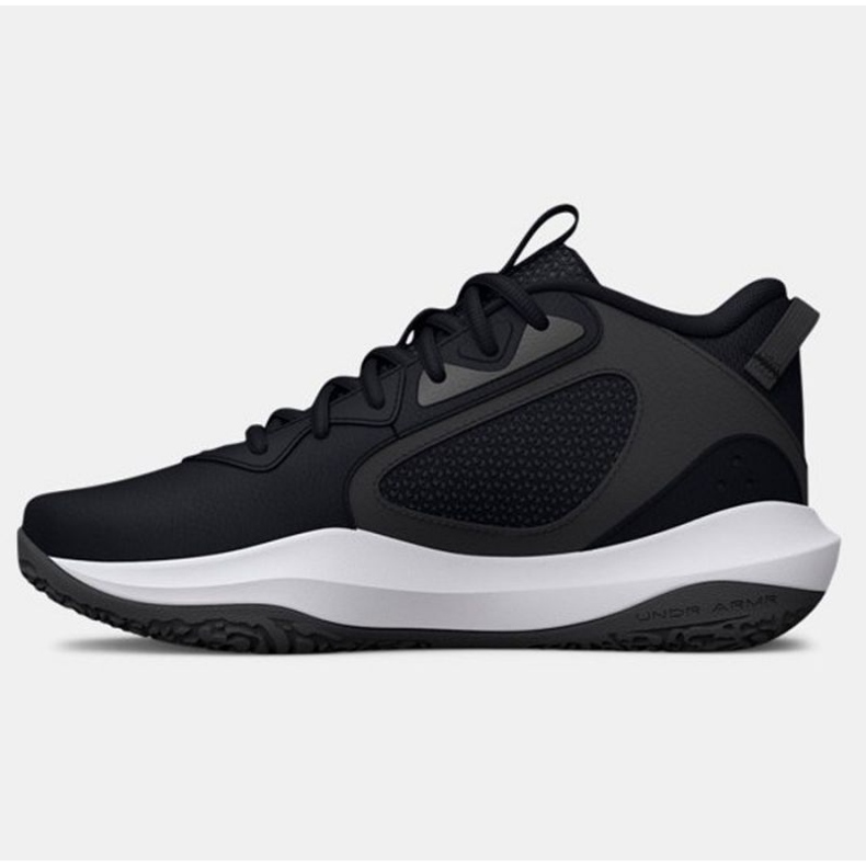 Under Armour Lockdown 6 tenisice za košarku 3025616 001 crno crno 1
