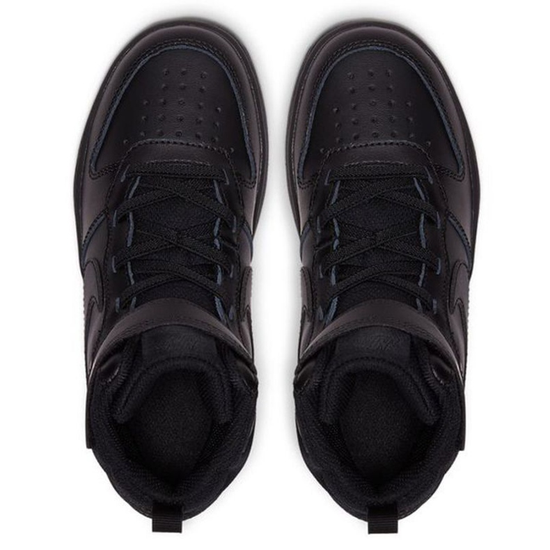 Nike Court Borough Mid 2 Jr CD7783 001 crna 1