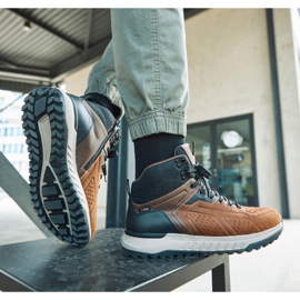 Smeđe muške cipele Rieker U0161-42 smeđa 1