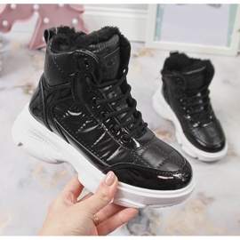 Ženska sportska obuća, metalik, izo crna Vinceza 1