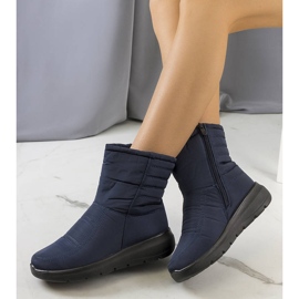 PA1 Alani tamnoplave prošivene čizme za snijeg tamnoplava 1