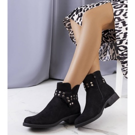 PA1 Crne izolirane čizme iz Melderta crna 1