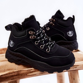 Dječje tople čizme Black Otto crno 2