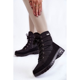 Ženske izolirane čizme za snijeg Progress PROGJ-21-14 Black crna 2